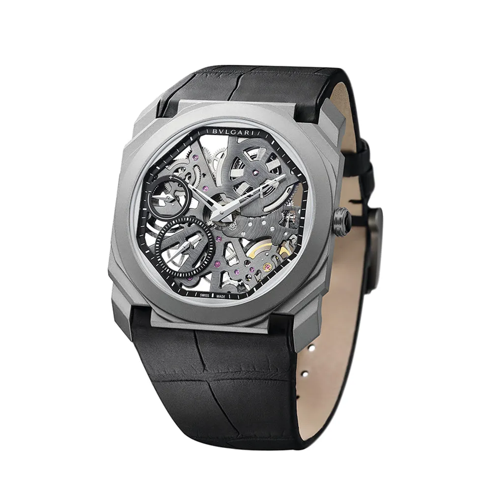 Bulgari Octo Finissimo Skeleton Titanium Watch