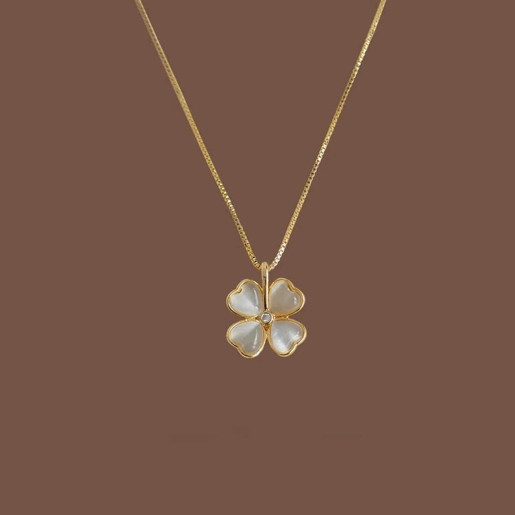 Four Leaf Clover Necklace