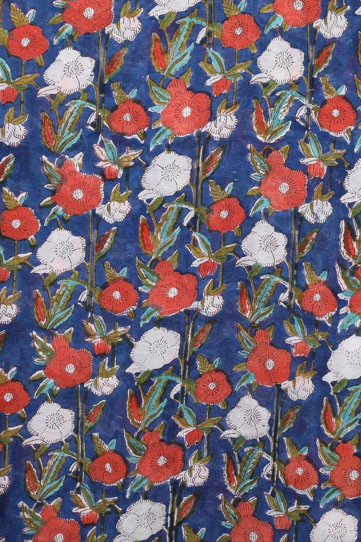 Fuji Floral Chanderi Silk Maxi Kaftan Dress Store Credit