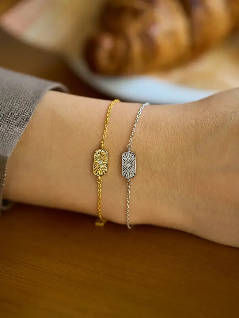 OBY Stellar Diamond Engravable Bracelet